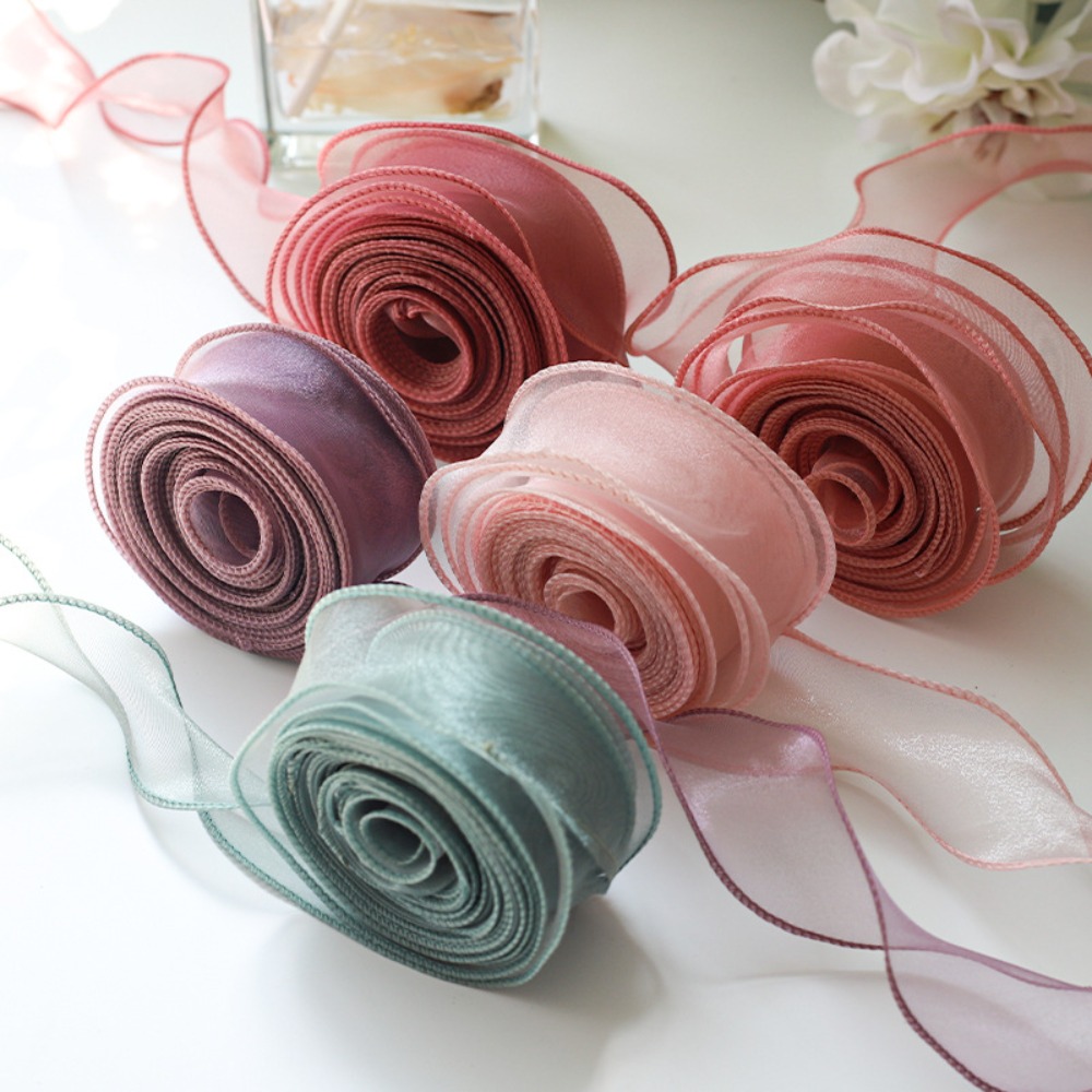 Ribbon Organza Roll - Rolka wstążki satynowej 40 mm 10