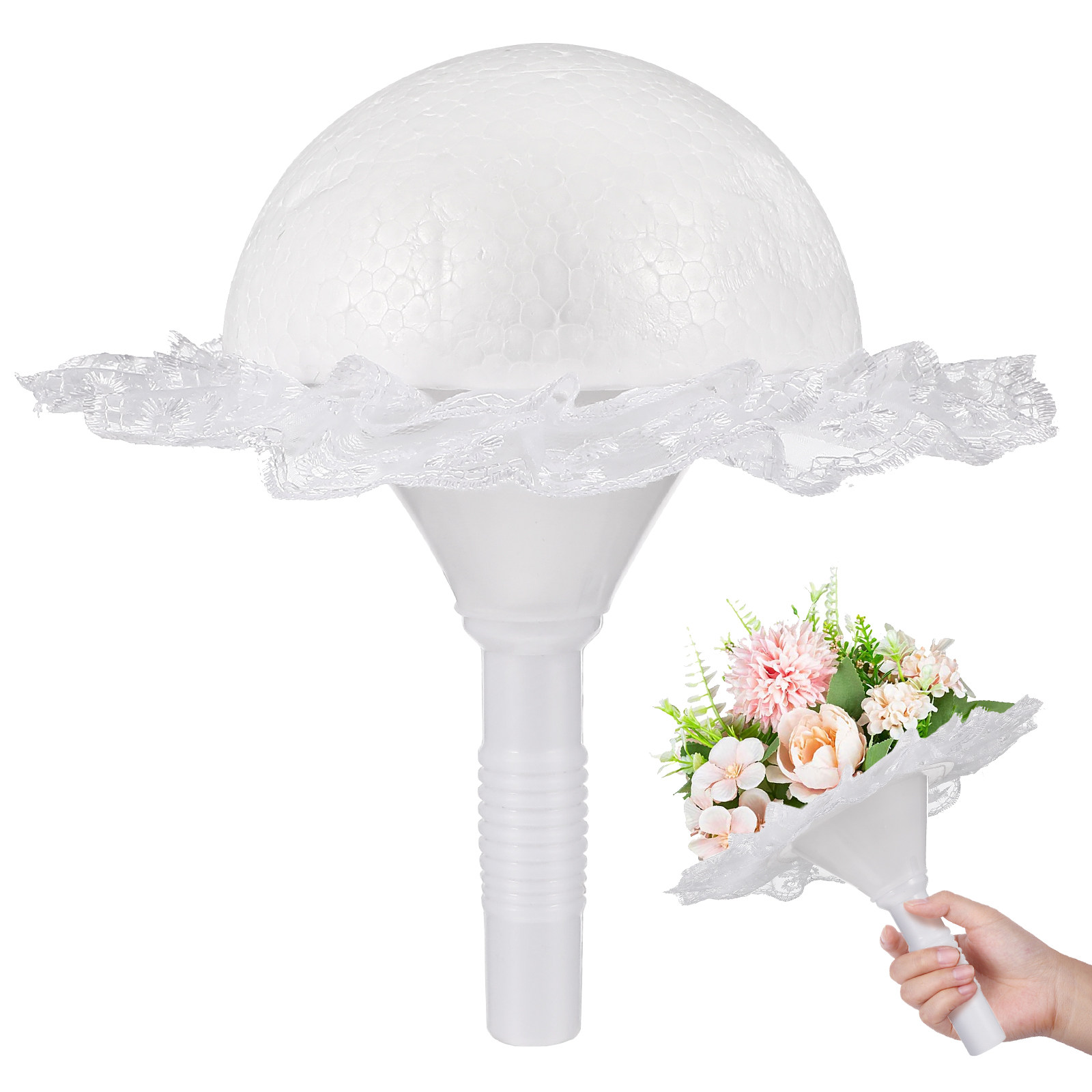 1 zestaw uchwytów na bukiety ś – Bouquet Holder Foam recenzja i cena
