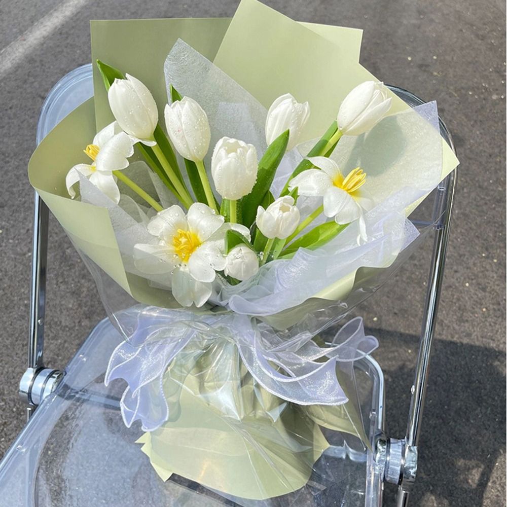 Taśma satynowa w rolce 40 mm,  – Ribbon Organza Roll recenzja i cena