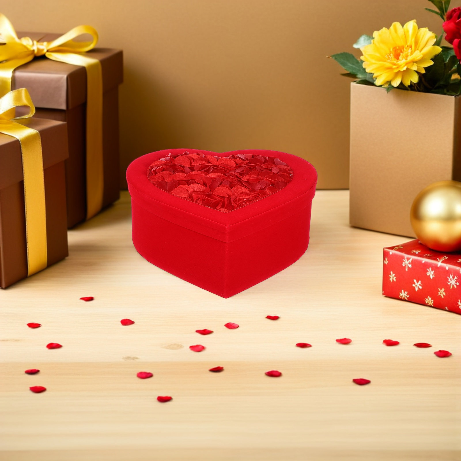 Pudełko w kształcie serca na W – Bouquet Holder Foam recenzja i cena