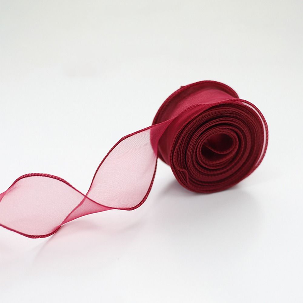 Taśma satynowa 40 mm, 10 jardó – Ribbon Organza Roll recenzja i cena