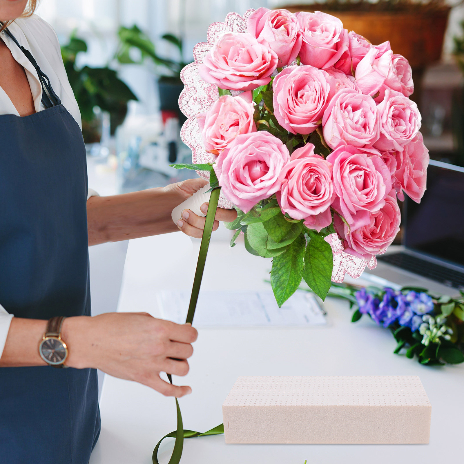Blok piankowy do kompozycji kw – Bouquet Holder Foam recenzja i cena