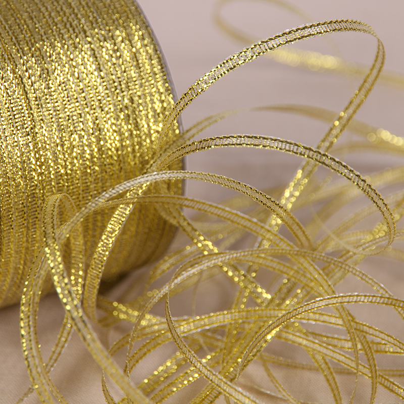 Ręcznie robiona złota i srebrn – Ribbon Organza Roll recenzja i cena